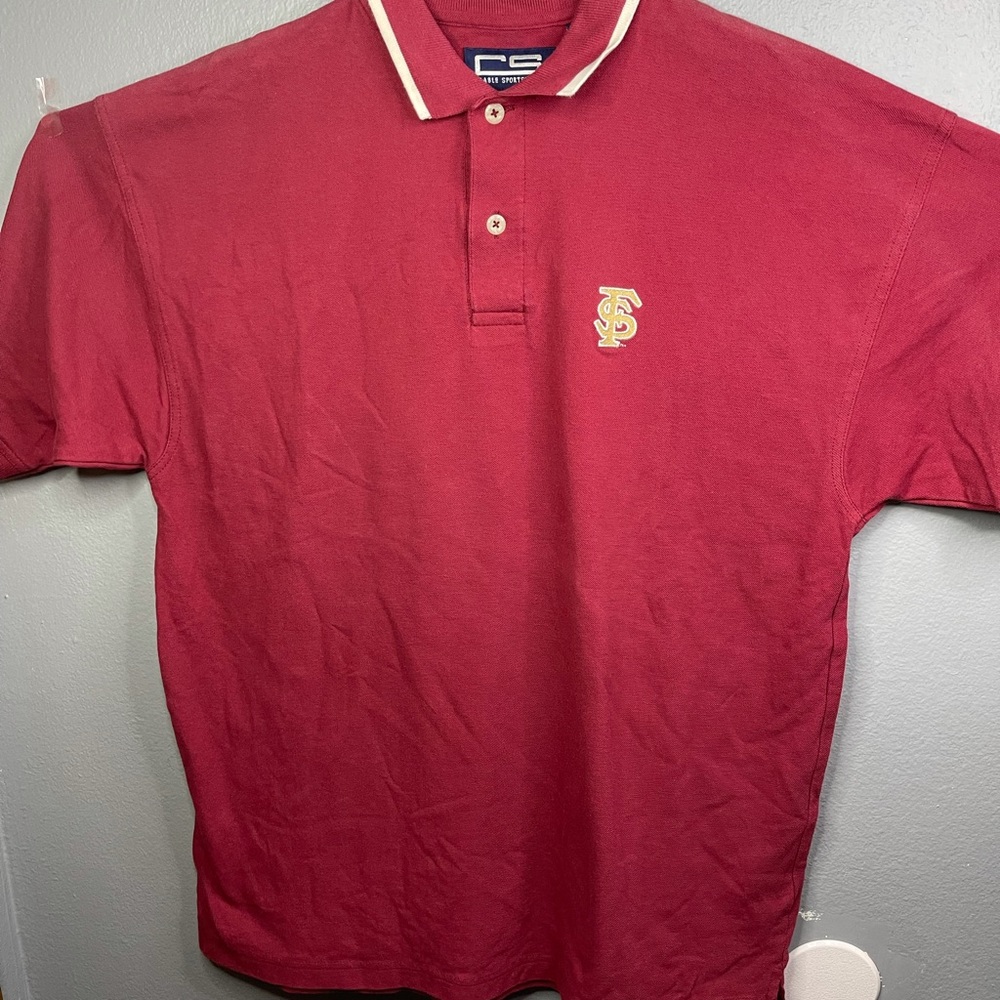 FSU Men’s Polo Large New Without Tags